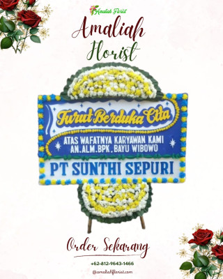 Papan Bunga Duka di Jatihandap