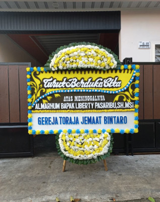 Papan Bunga Duka di Jatihandap