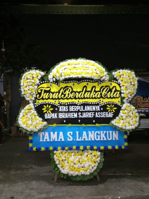 Papan Bunga Duka di Jatihandap