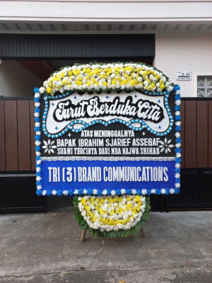 Papan Bunga Duka di Jatihandap